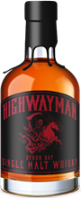 Highwayman Batch 3.0 Fires to Floods PX, Tawny, Red & Bourbon Cask Peated Single Malt Whisky 53.9% 500ml